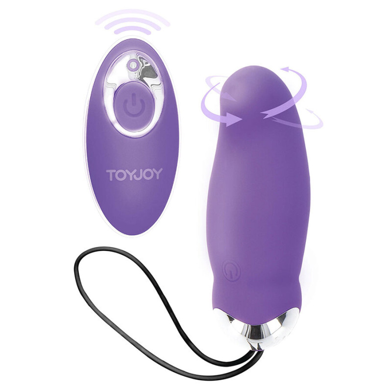 Toyjoy - Happiness My Orgasm Eggsplode Vibrateur Violet Télécommande